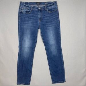 Judy Blue Jeans Womens 13/31 Blue Straight Fit Medium Mid Rise Stretch Denim